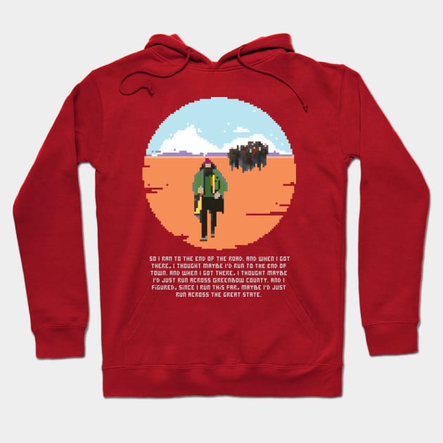 RUN FORREST RUN! Hoodie by perol